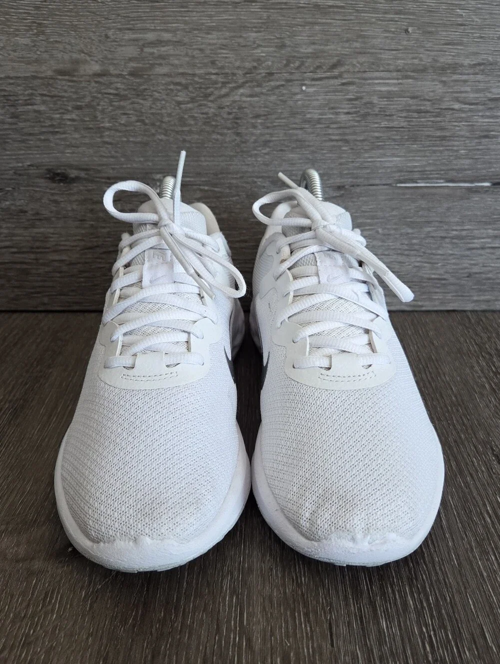 Nike Revolution 6 Next Nature White Running Shoes Womens 8